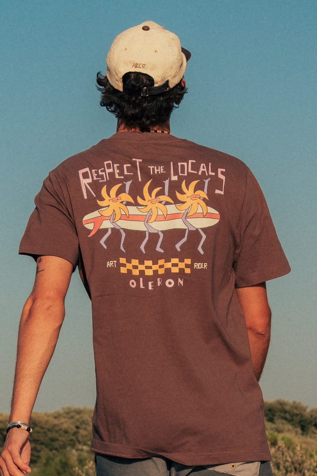 T-shirt Respect the Locals