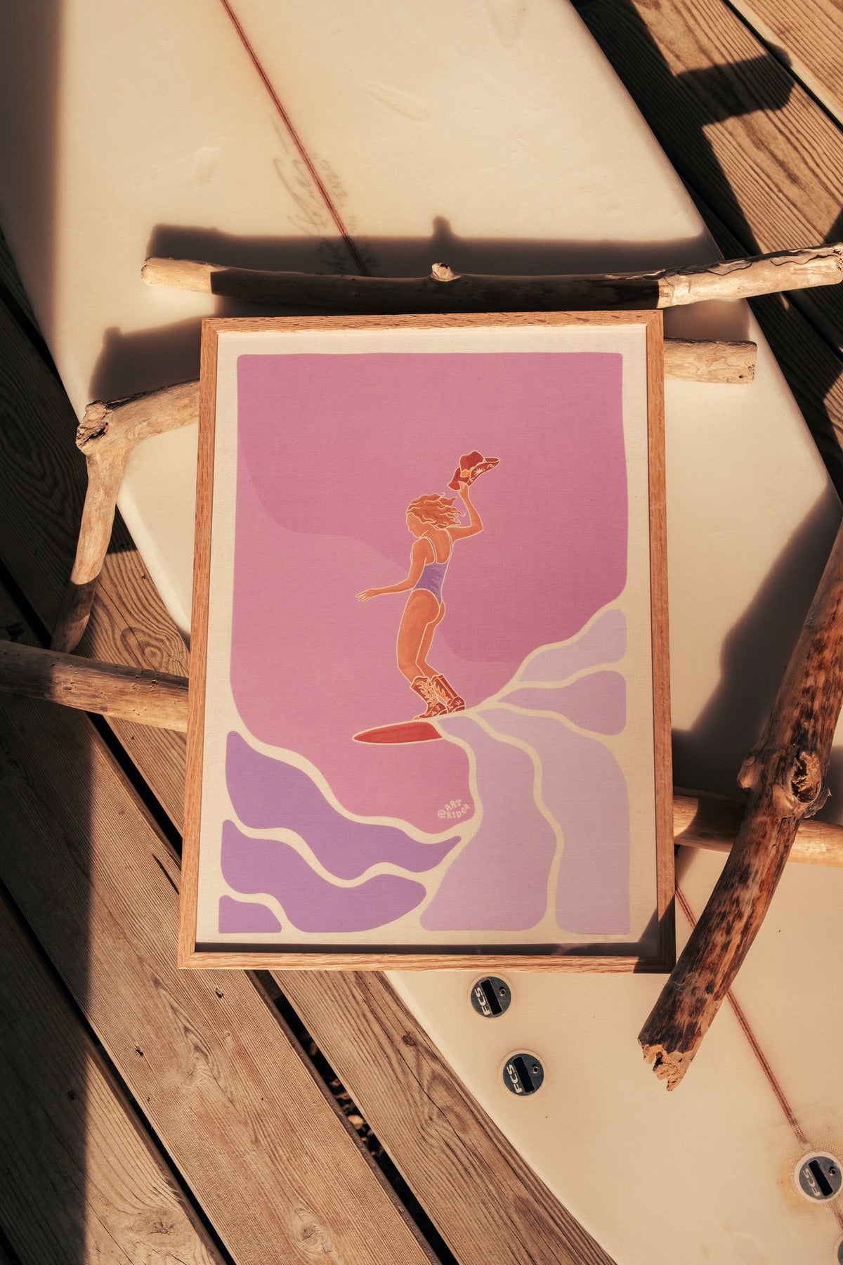 Western surfgirl